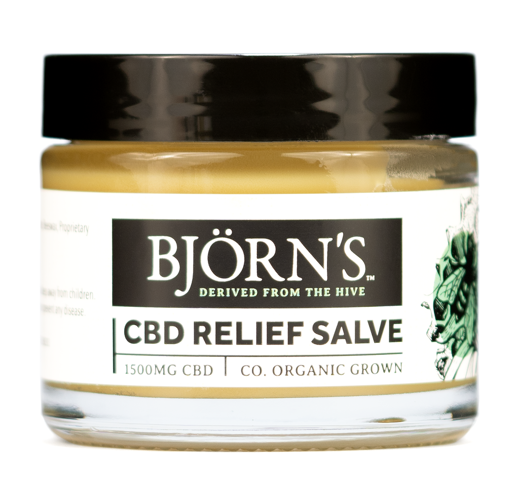 Honeybee Hemp CBD Relief Salve - 1500 mg