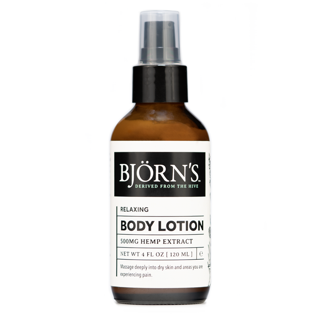 Honeybee Hemp CBD Relaxing Body Lotion - 500 mg