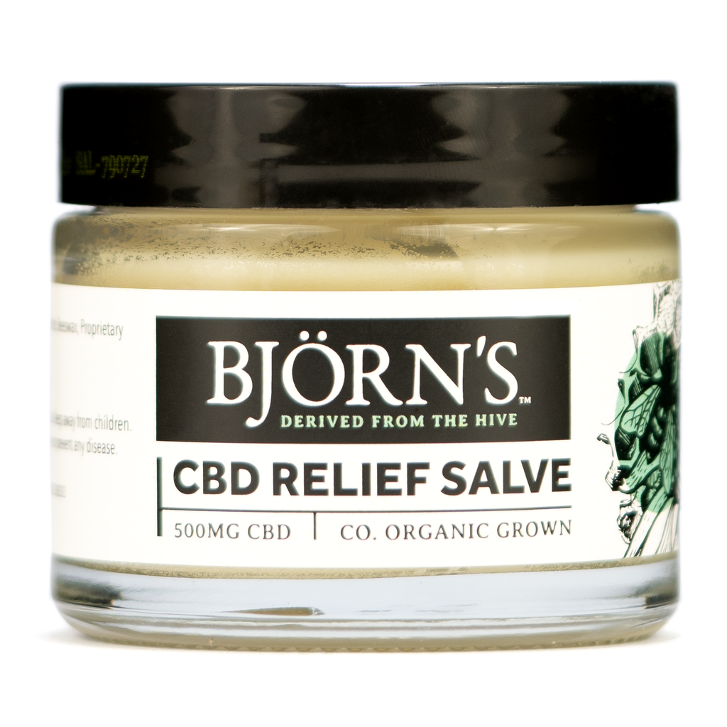 Honeybee Hemp CBD Relief Salve - 500 mg